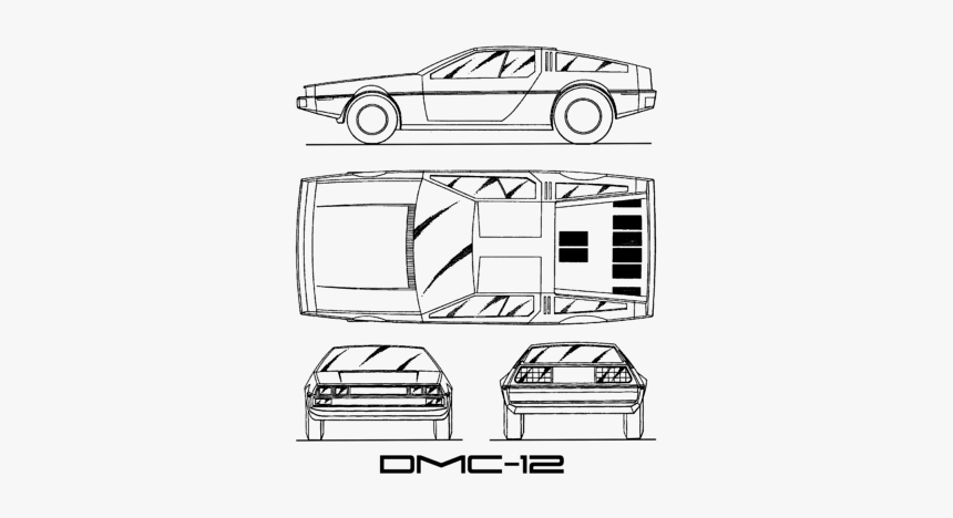 Delorean Png, Transparent Png, Free Download