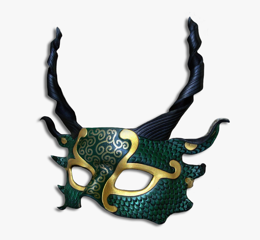 Mask Sticker Dragon Png Carnival Freetoedit Gold, Transparent Png, Free Download