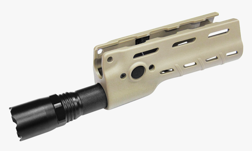 【mp-148】ces Tactical Flash Light Handguard With Flash, HD Png Download, Free Download