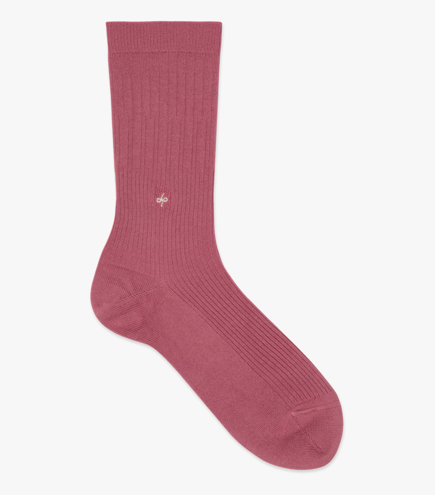 Dueple"s Pink Smoke Swiit Colored Left Sock, HD Png Download, Free Download