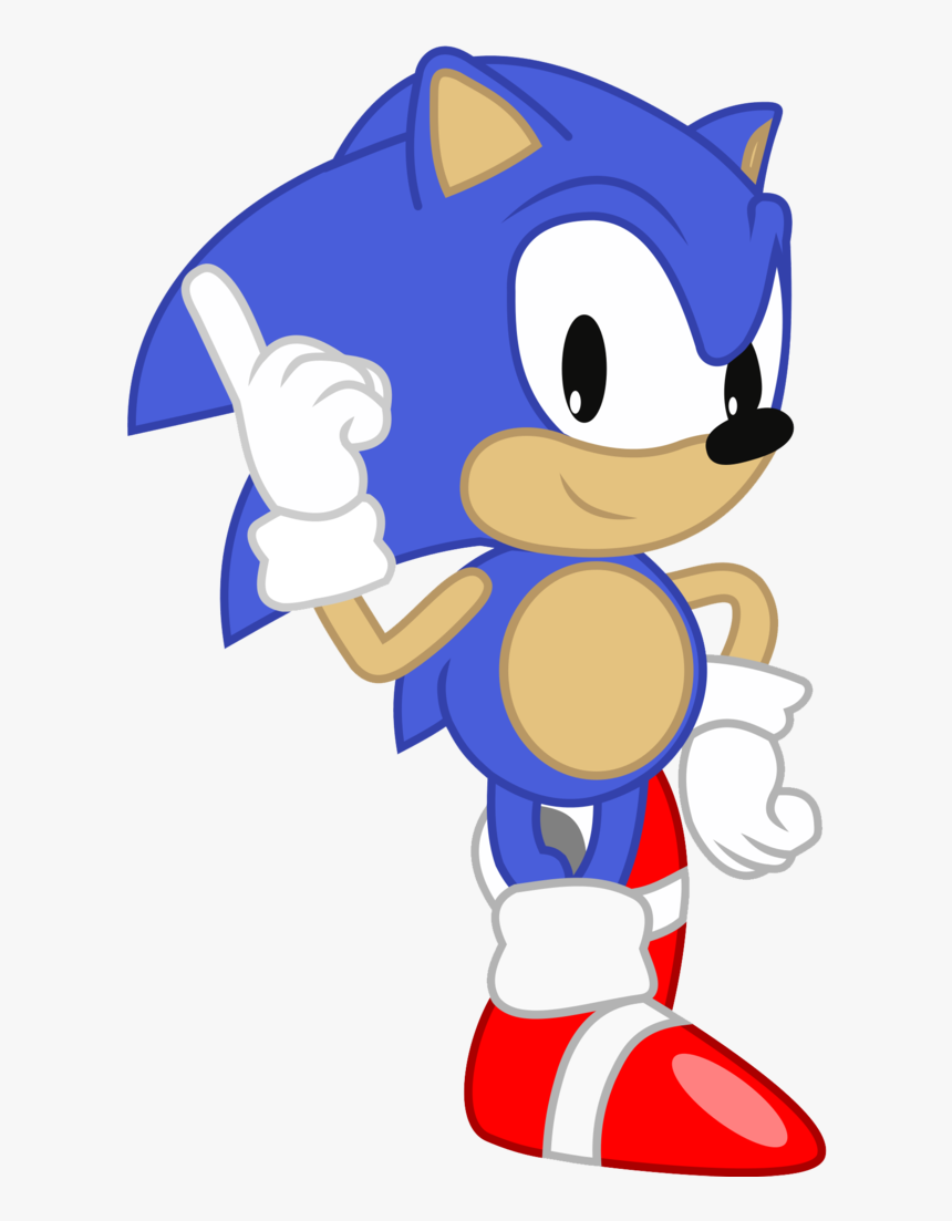 Remastered Classic Sonic By Sonicdash, HD Png Download, Free Download