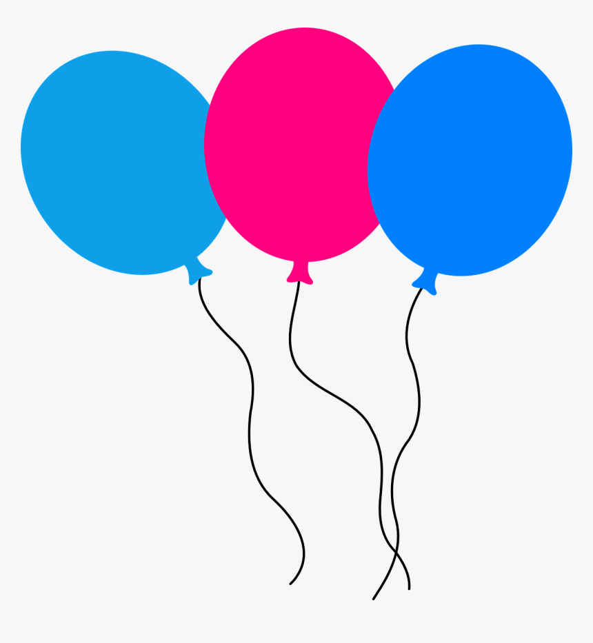 Pink Balloons Png, Transparent Png, Free Download