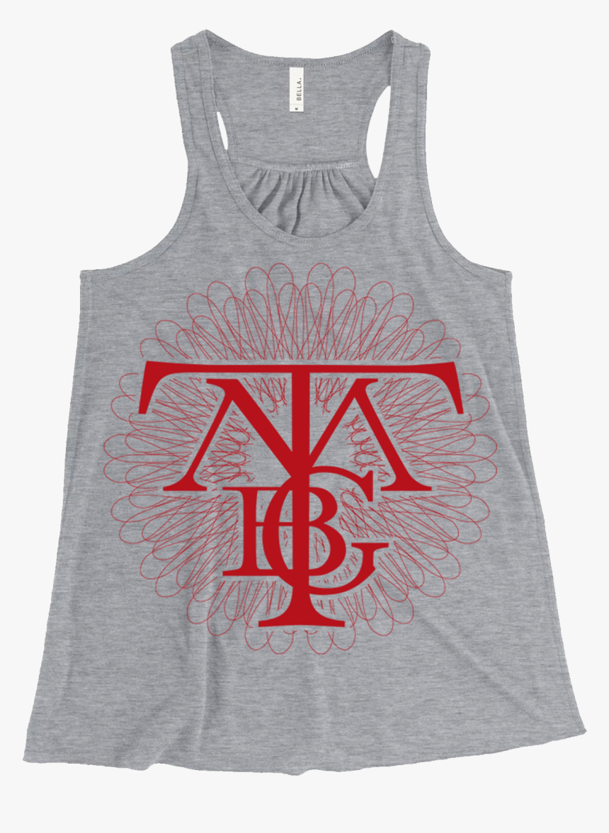 Spirograph Logo On Women"s Heather Grey Racerback Tank, HD Png Download, Free Download