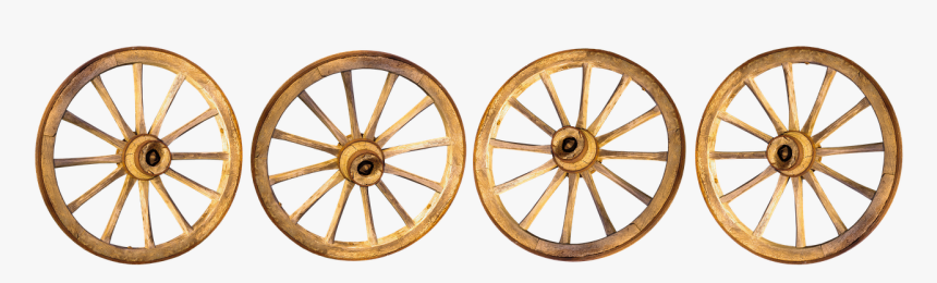 Wheels, Wooden Wheels, Old, Wagon Wheel, HD Png Download, Free Download