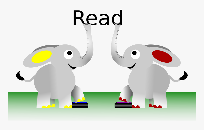 Read Elephants, HD Png Download, Free Download