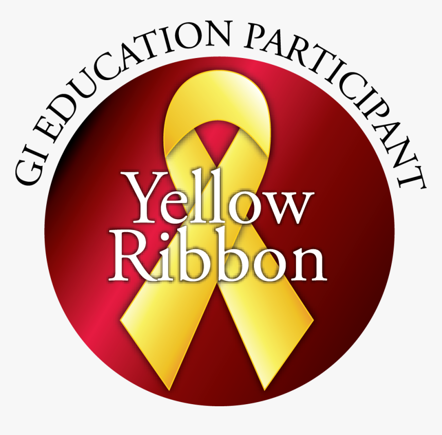 Gi Education Yellow Ribbon Participant, HD Png Download, Free Download