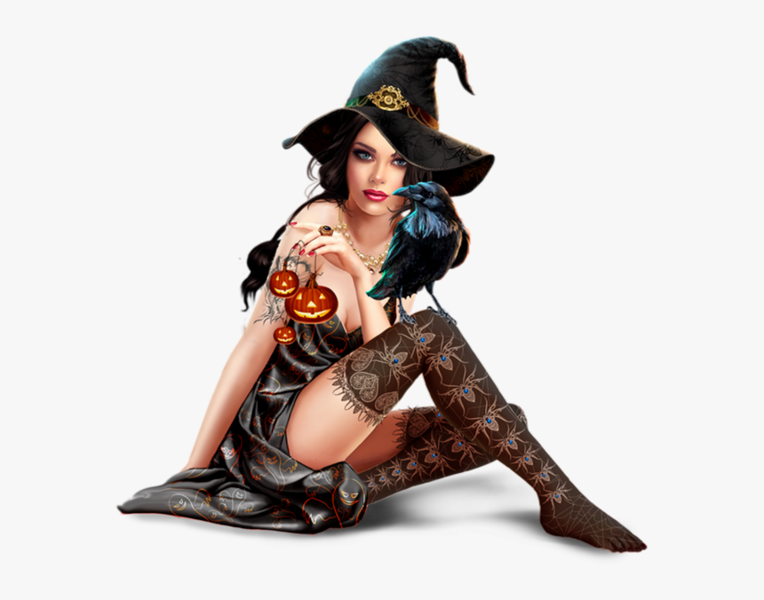 3d Girl, Illustration Girl, Raven, Tube, Vampires,, HD Png Download, Free Download