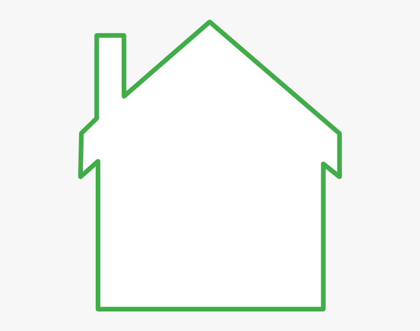 How To Set Use Green House Outline Clipart , Png Download, Transparent Png, Free Download