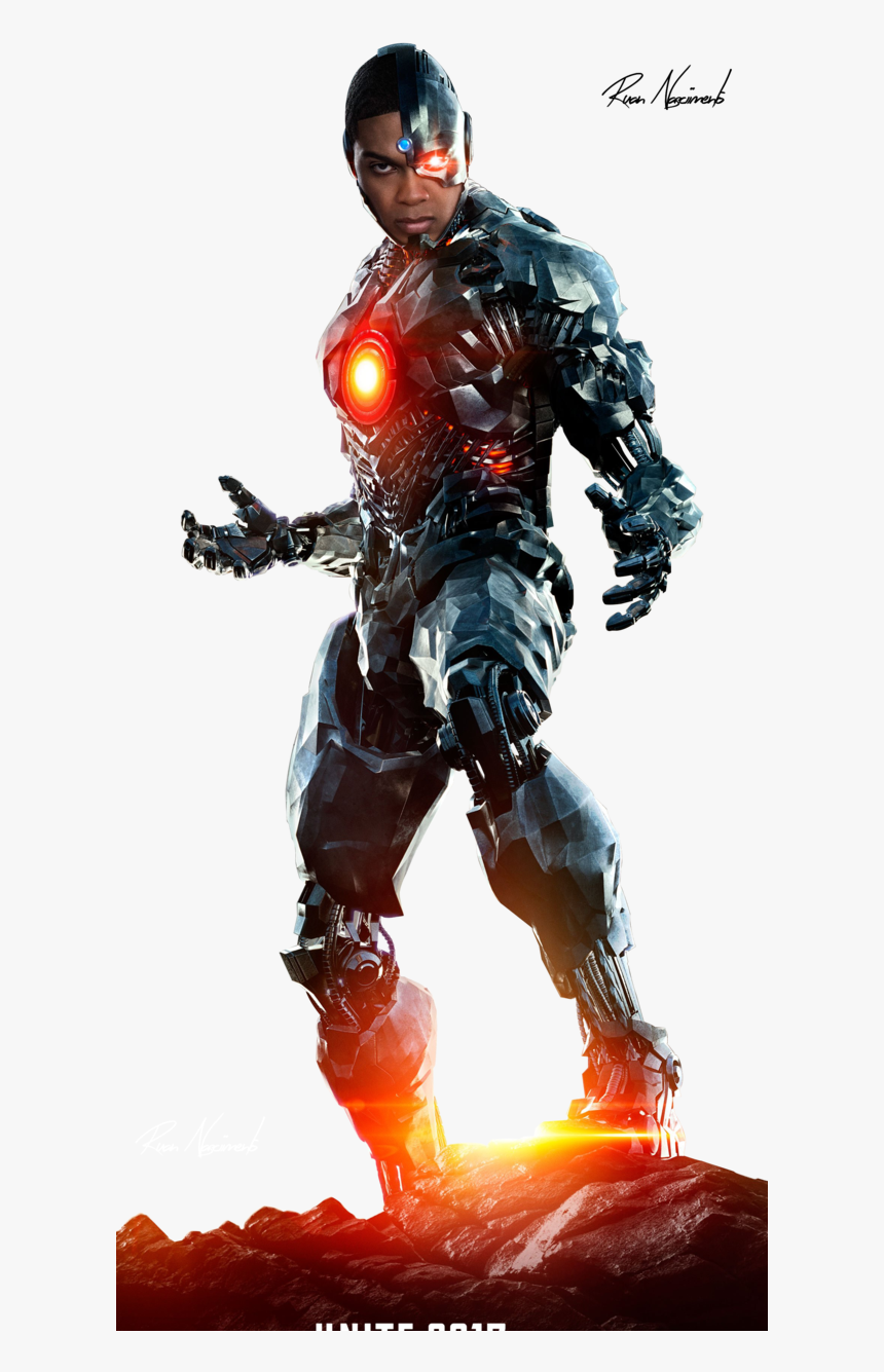 Cyborg The Flash Aquaman Diana Prince Poster, HD Png Download, Free Download