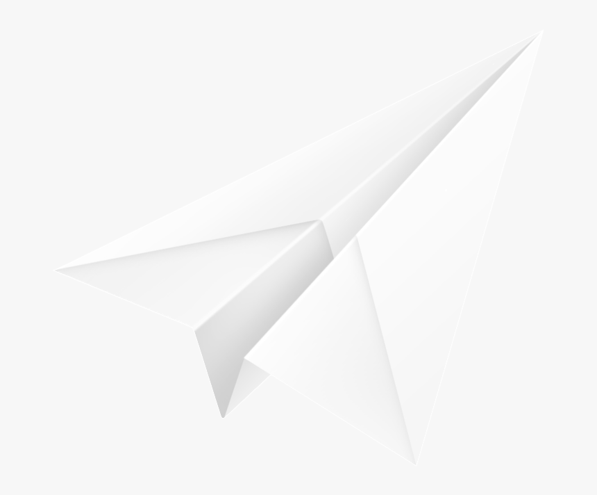 White Paper Plane, HD Png Download, Free Download