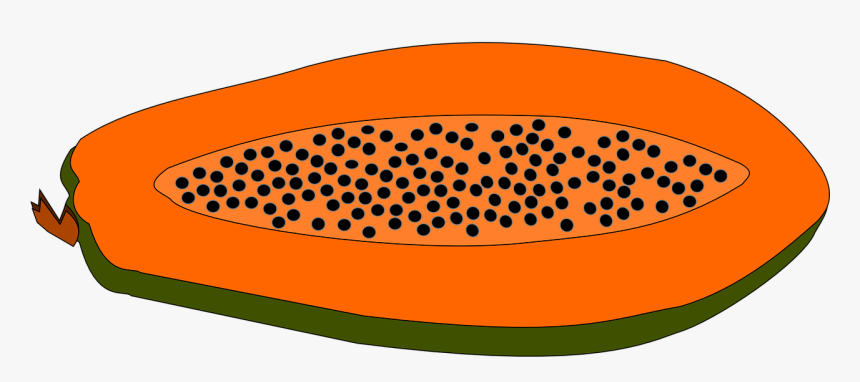 Slice Of Papaya Clipart, HD Png Download, Free Download