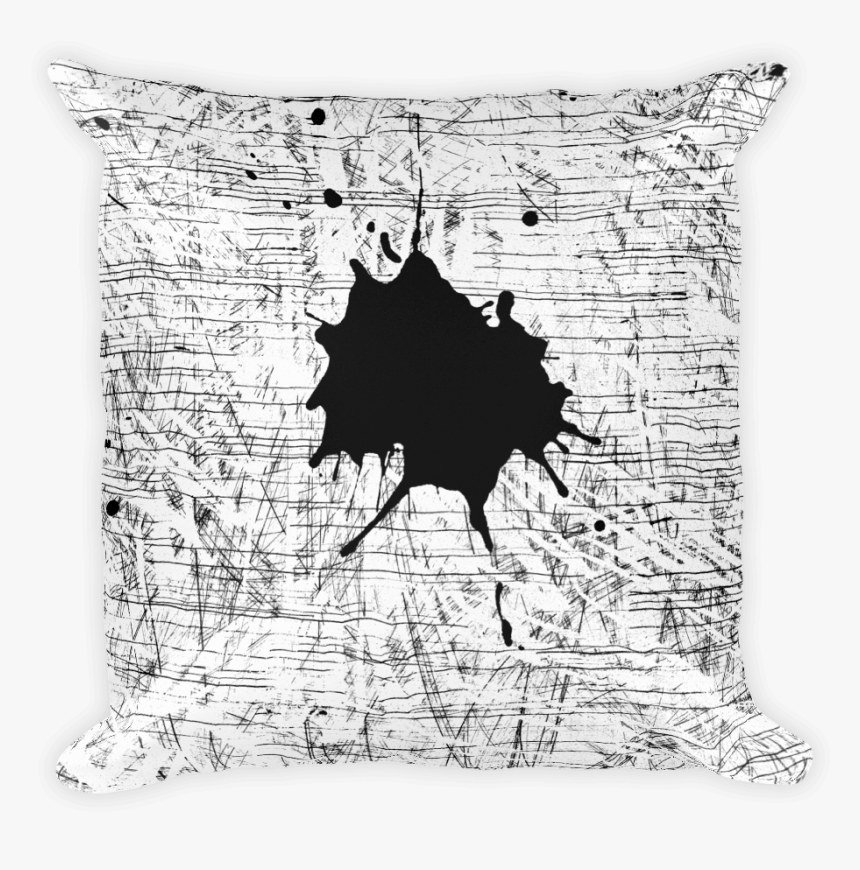 Ink Splash Pillow - Cushion, HD Png Download, Free Download