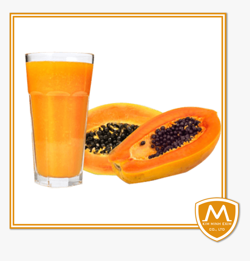 Papaya Puree - Papaya Fruit Juice Png, Transparent Png, Free Download