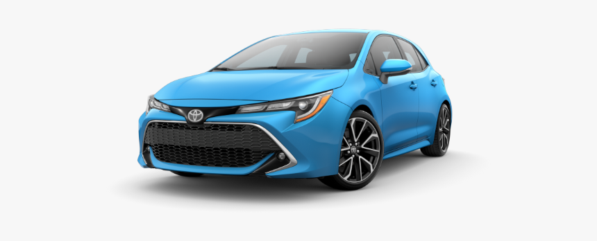 2019 Toyota Corolla Hatchback In Blue Flame - Toyota Corolla Flame Blue, HD Png Download, Free Download