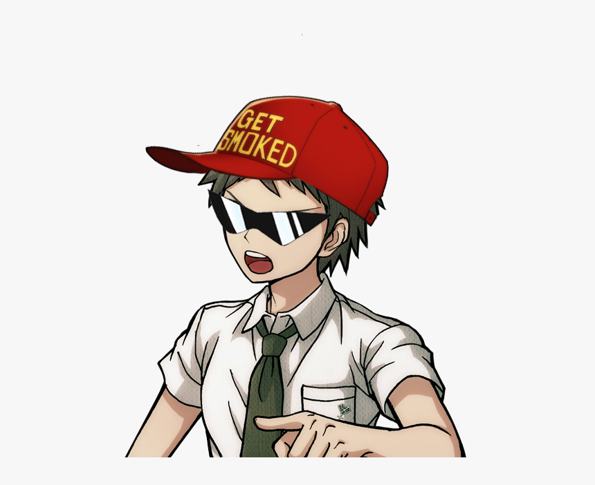 Get Smoked Hat Png - Hajime Hinata, Transparent Png, Free Download