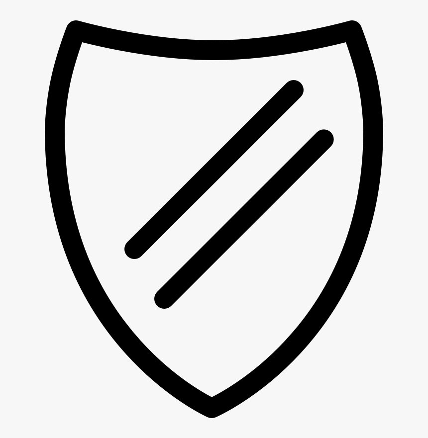 Security Shield Line Diagonal, HD Png Download, Free Download