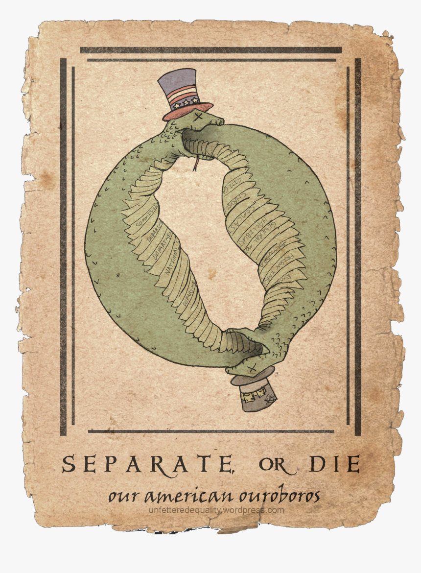 Our American Ouroboros - Illustration, HD Png Download, Free Download