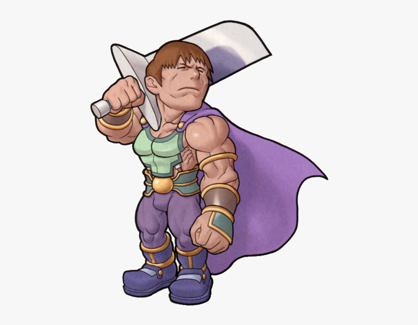 Fantasy Png - Final Fantasy Ii Guy Art, Transparent Png, Free Download