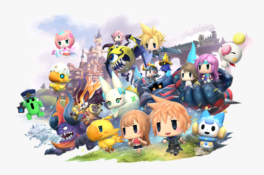 World Of Final Fantasy Key Art, HD Png Download, Free Download