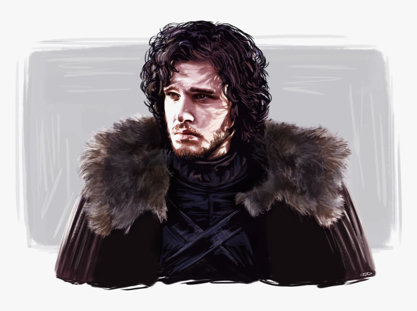 Jon Snow Png Hd Quality - Jon Snow Digital Art, Transparent Png, Free Download