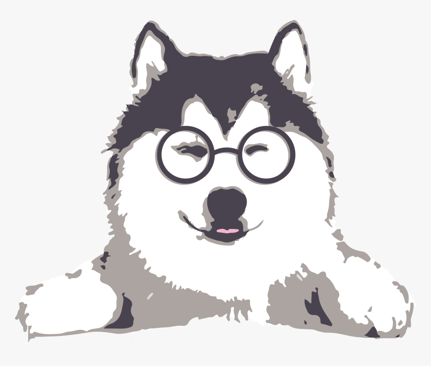 Transparent Husky Png - Cute Husky Cartoon Png, Png Download, Free Download