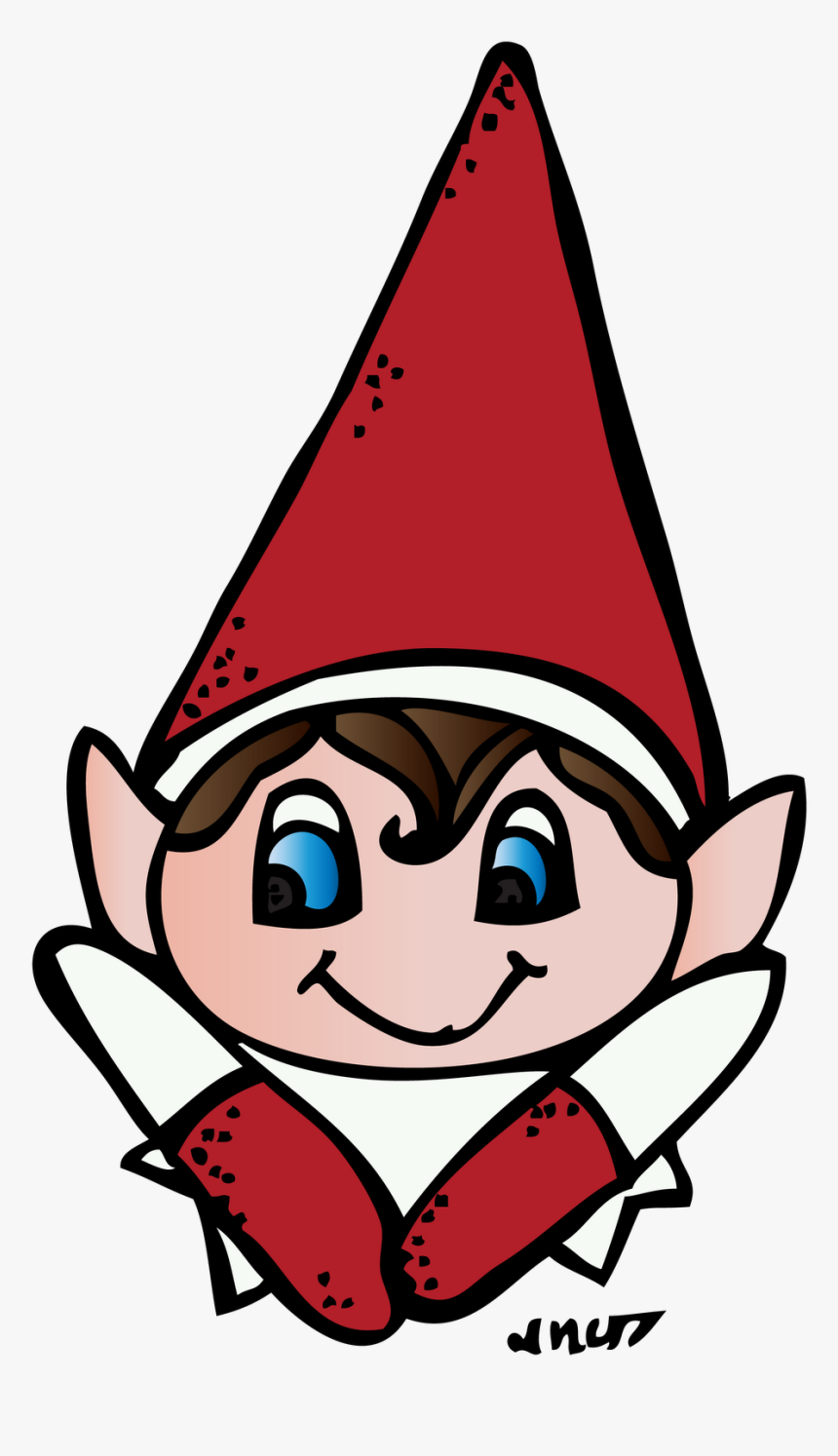 Classroom Fun The Elf On The Shelf - Elf On A Shelf Head, HD Png Download, Free Download