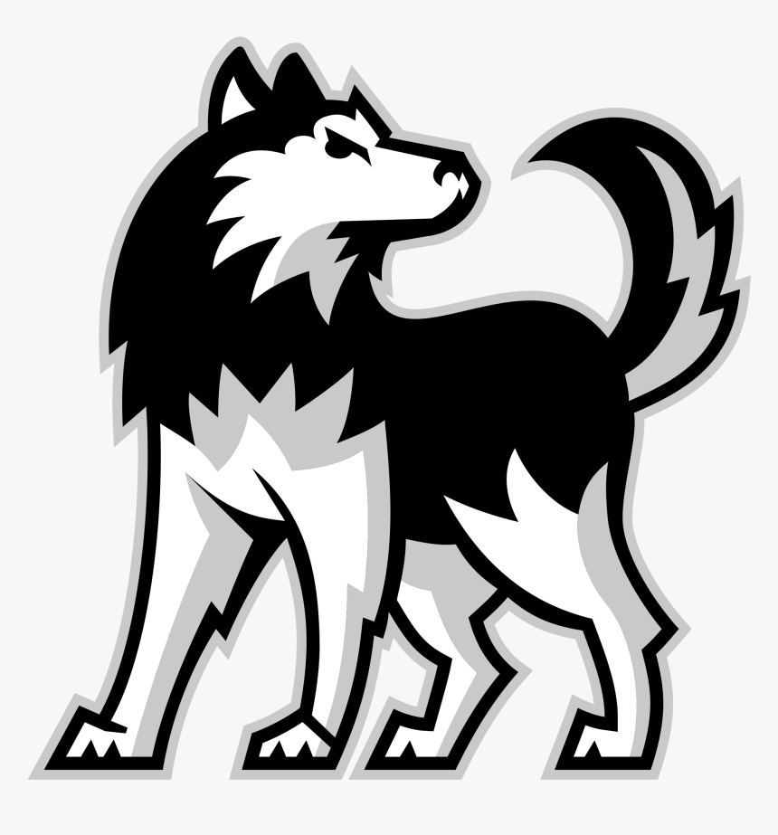 Clip Art Husky - Niu Huskie Logo, HD Png Download, Free Download