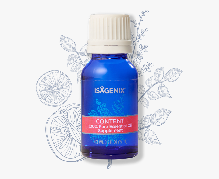 Content Isagenix Essential Oil - Isagenix Content Essential Oil, HD Png Download, Free Download