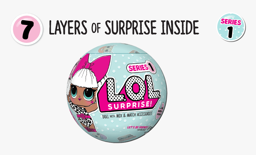 Lol Surprise Series 1 Wave 1 , Png Download - Lol Big Sister Series, Transparent Png, Free Download