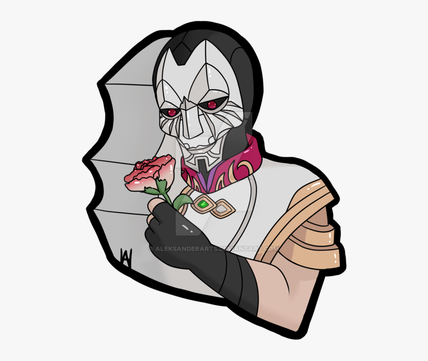 Jhin Drawing Lol Skin - Lol Jhin Stickers, HD Png Download, Free Download