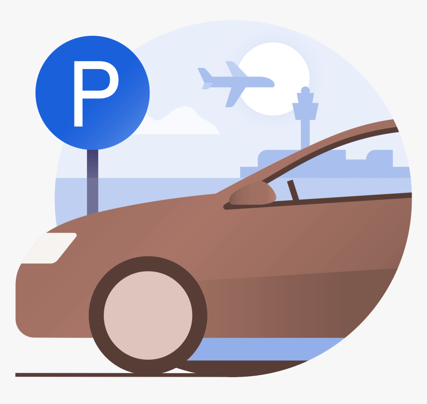 Airport Parking Icon, HD Png Download, Free Download