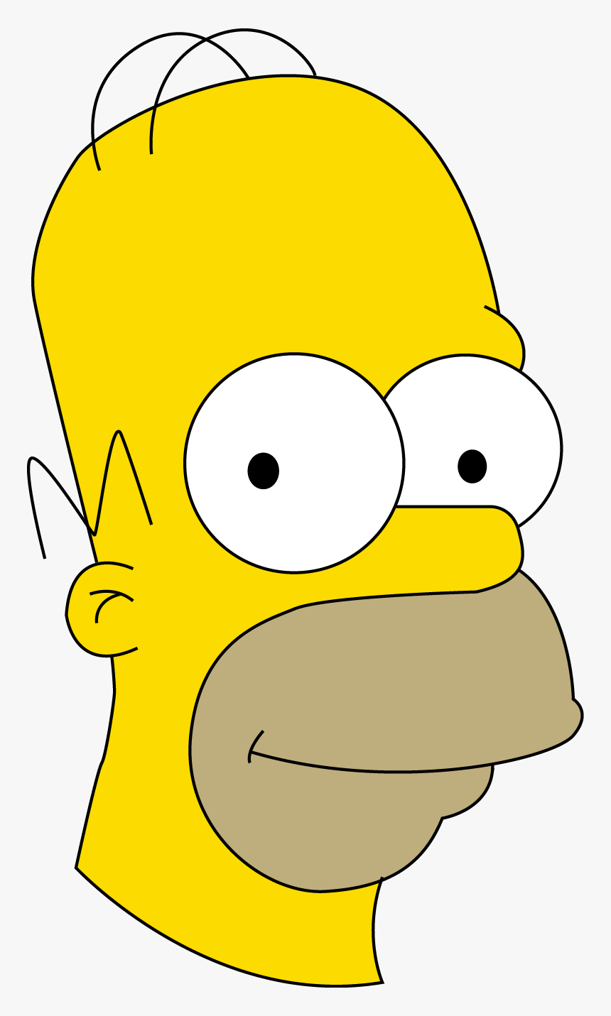Best Free Simpsons Png Image Without Background - Homer Simpson Face Png, Transparent Png, Free Download