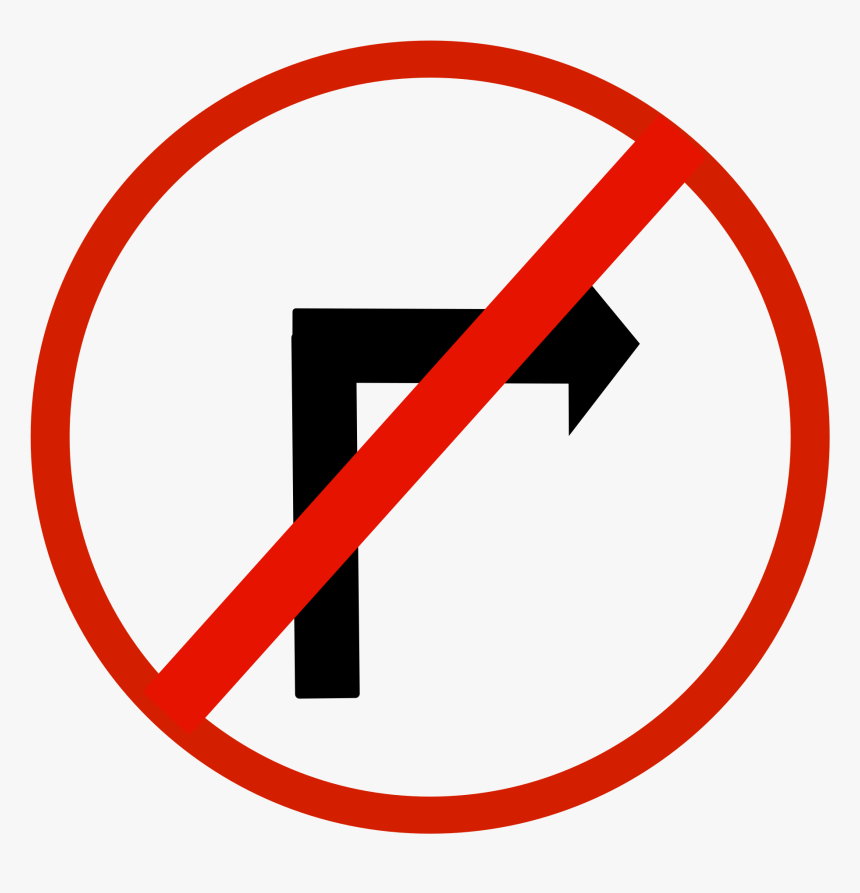 Indian Road Sign - Indian Road Sign Right Turn, HD Png Download, Free Download