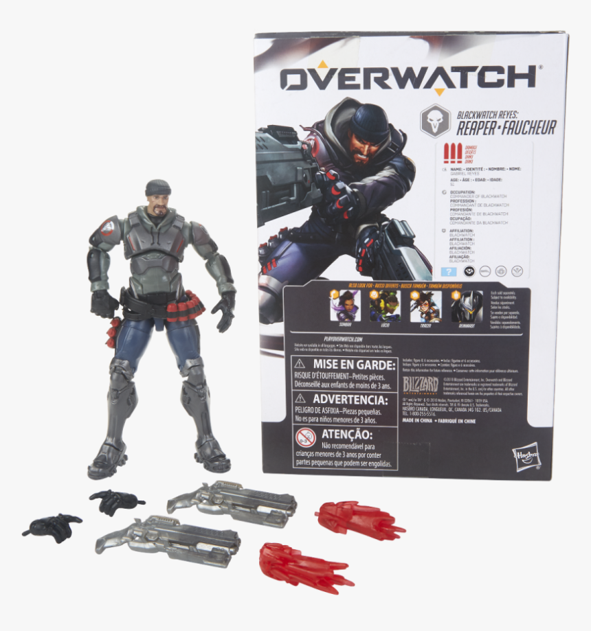 Overwatch Ultimates Series Blackwatch Reyes Collectible - Overwatch Ultimate Series Figure, HD Png Download, Free Download