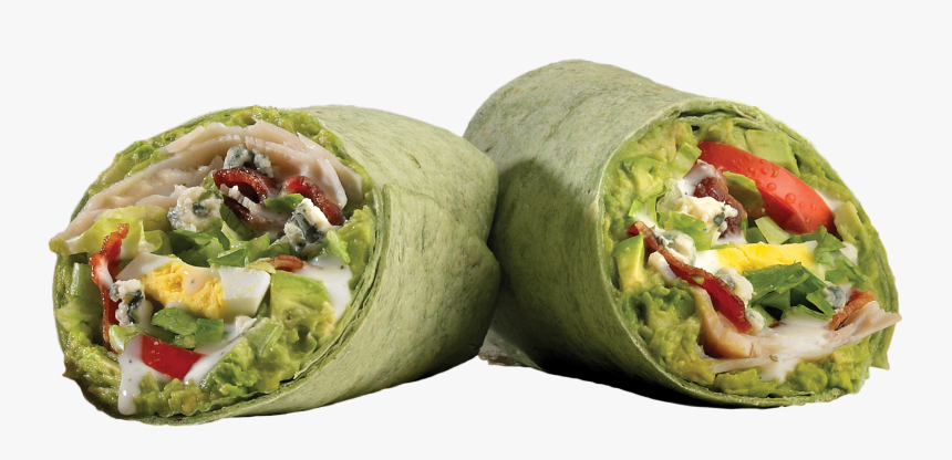 Which Wich Cobb Salad Spinach Wrap - Wich Cobb Salad Wrap, HD Png Download, Free Download