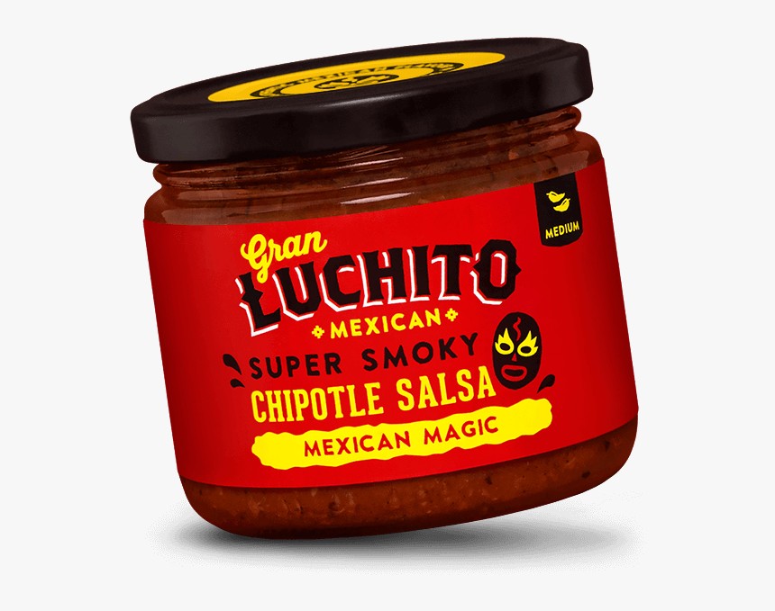 Super Smoky Chipotle Salsa - Luchito Salsa, HD Png Download, Free Download