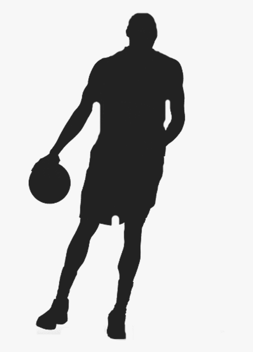 Basket Ball Vector Png - Silhouette, Transparent Png - kindpng