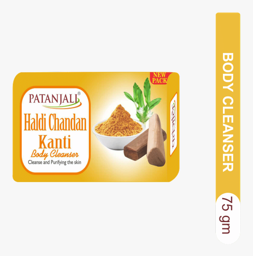 Patanjali Haldi Chandan Kanti Body Cleanser, HD Png Download, Free Download