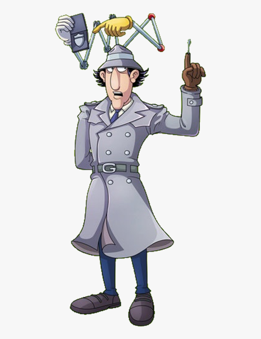 Inspector Gadget On The Job - Inspector Gadget, HD Png Download - kindpng