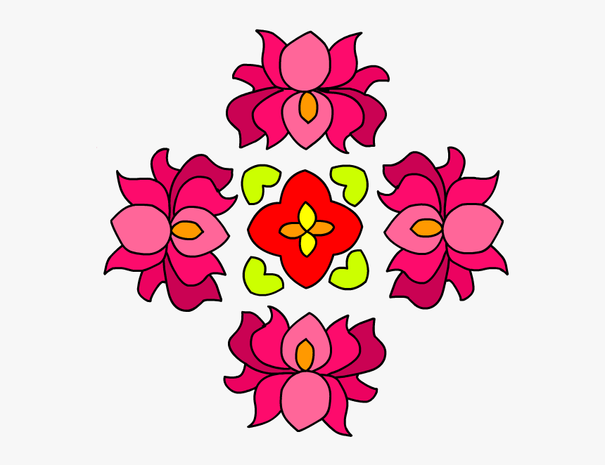 Diwali Rangoli Transparent, HD Png Download, Free Download