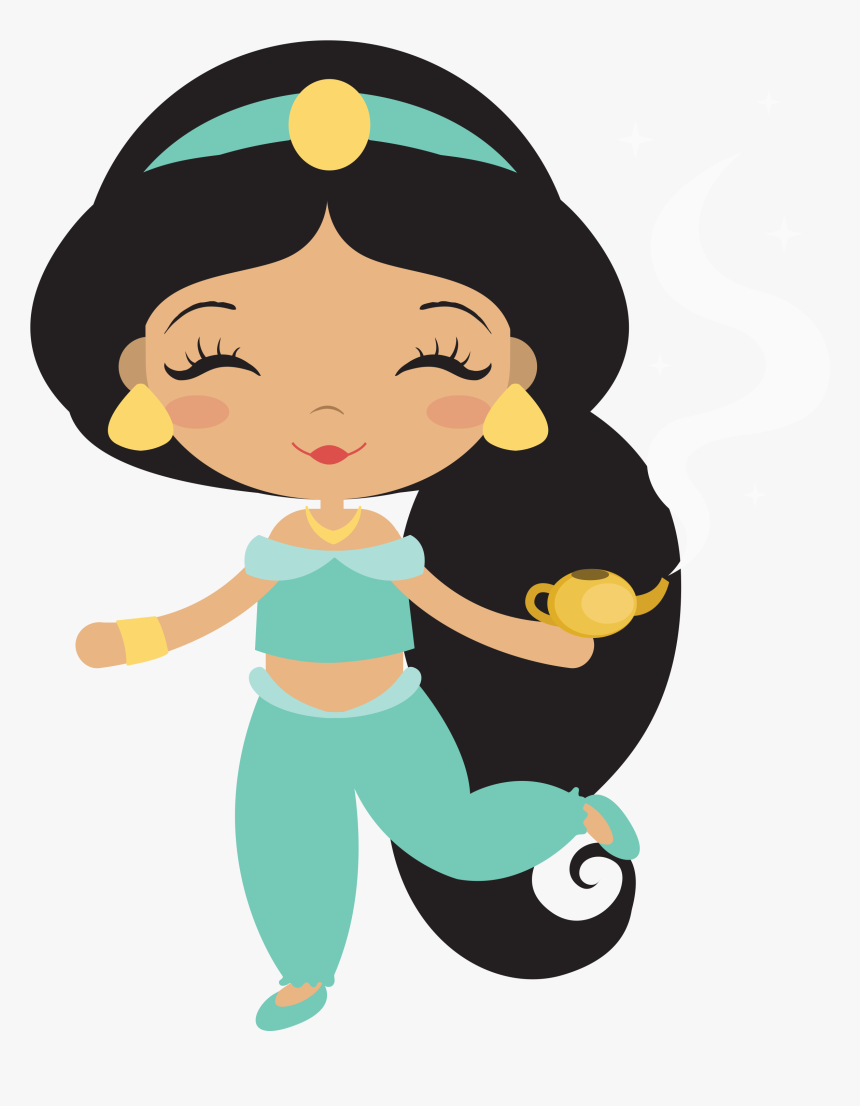 Princess Jasmine Clipart Movie Aladdin - Jasmine Cute, HD Png Download, Free Download