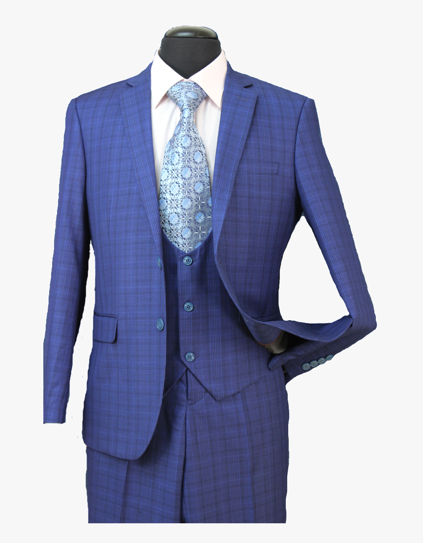 Premium Wool Blend Suit Slim Fit 3 Piece In French, HD Png Download, Free Download