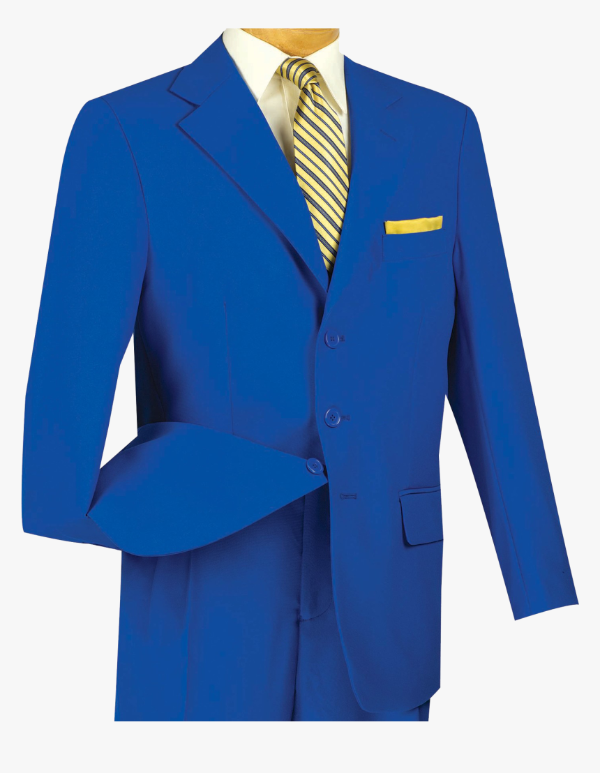 Royal Blue Blazer Png Image File - Tuxedo, Transparent Png, Free Download