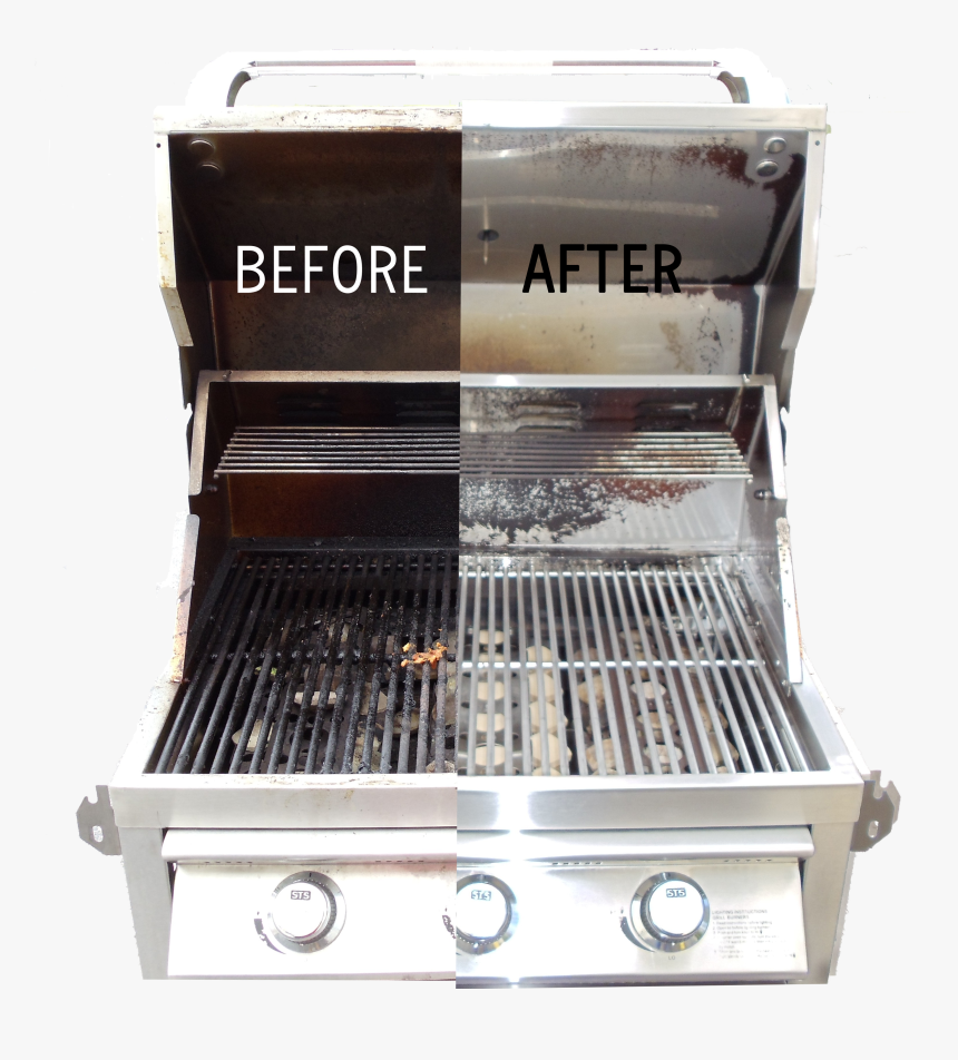 Before And After Cleaning A Grill, HD Png Download, Free Download