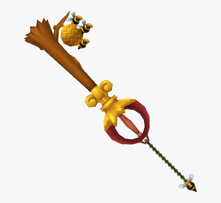 Sweet Memories - Kingdom Hearts Pooh Keyblade, HD Png Download, Free Download