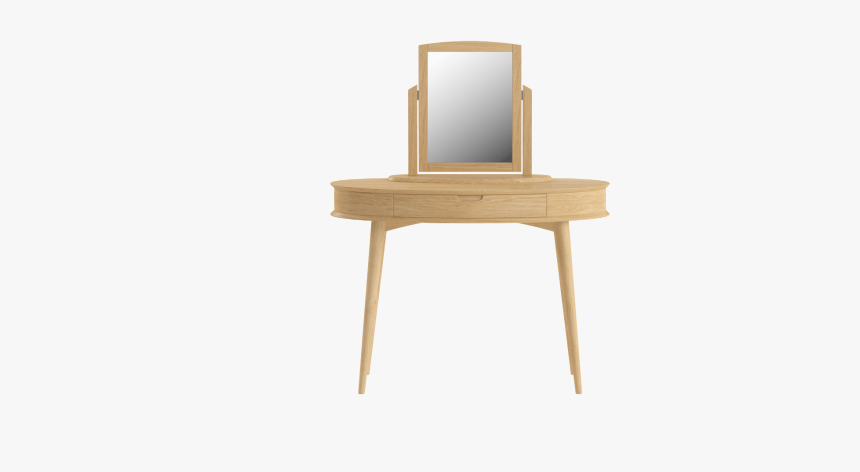 Ethan Dressing Table With Mirror - Chair, HD Png Download, Free Download