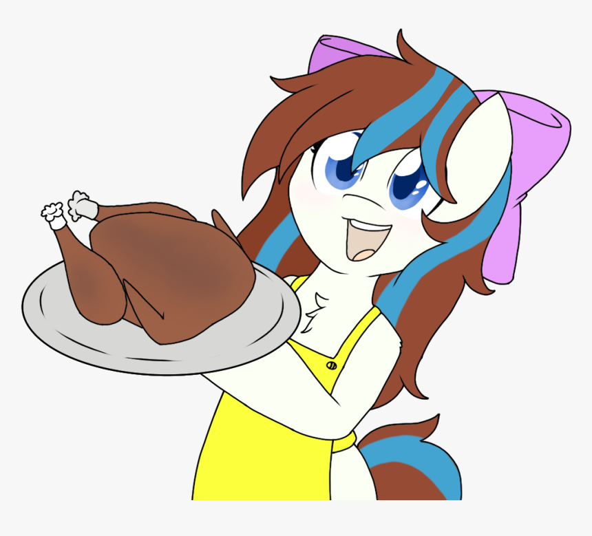 Apron, Bipedal, Bow, Clothes, Hair Bow, Holiday, Oc, - Cartoon, HD Png Download, Free Download