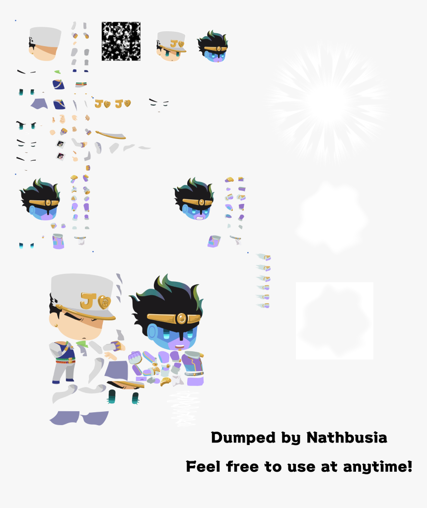 Jotaro Kujo & Star Platinum - Jotaro 4 Pitter Patter Pop, HD Png Download, Free Download