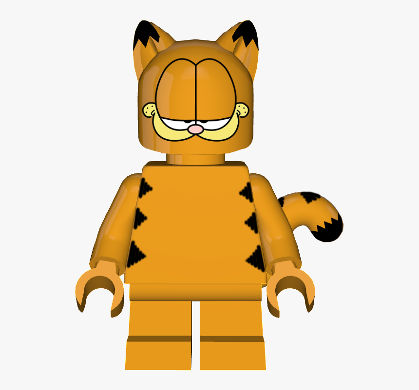 Lego Dimensions Customs Community - Garfield Stock, HD Png Download, Free Download