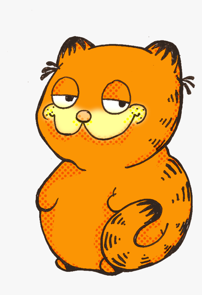 Whiskers Clip Art Dog Cartoon Cat - Garfield Kawaii, HD Png Download, Free Download